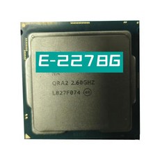 서버 마더보드 C246 칩셋용 Xeon E 프로세서 E-2278G 3.4GHz 16MB 80W 8 코어 16 프로세서 LGA1151, 한개옵션0