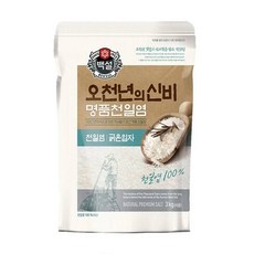 CJ (씨제이) 오천년의 신비 명품천일염(굵은입자) 3kg [명품] [즐겨찾는] 1세트