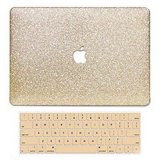 노트북 파우치 MacBook Pro 16 Inch Case 2019 Release A2141 B BELK Ultra-Slim Plastic Hard Corner Protective Shell Cover Compatible MacBook Pro 16 with T, Size = Old Pro 13 2008-2012 (A1278) | Color = Shining Gold