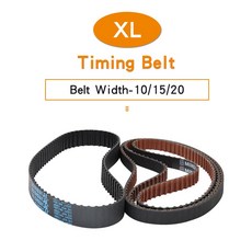 XL 타이밍 벨트 고무 미션 변속기 너비 10mm 15/20mm 150XL 152XL 156XL 158XL 160XL 162XL 164XL 166XL 168XL 170XL, 32)15mm - 168XL-84T-426.72 mm