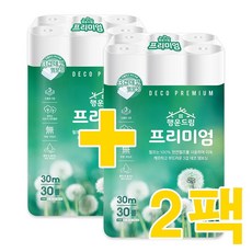 행운드림 프리미엄 화장지 천연펄프 3겹 두루마리 휴지 집들이