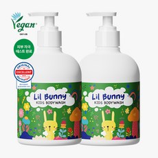 와프랩 릴 바니 키즈 바디워시 500ml, 2개