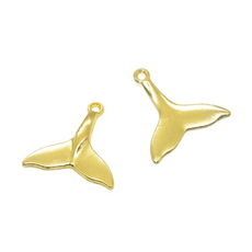 순금고래꼬리귀걸이