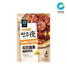 청정원 바로eat 안주夜 치즈촘촘 툼바치즈, 30g, 10개