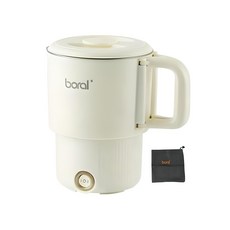 boral 露營便攜式商務旅行可折疊不銹鋼多端口 + 收納袋, BR-W600K
