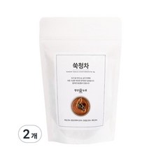 청년농원 저온숙성 프리미엄 쑥청차 삼각티백 1g 50개입 2개