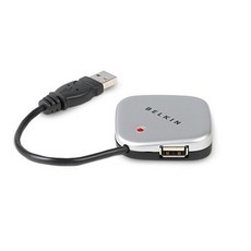 [꿈꾸는직구]W5658D2 2.0 포트 4 울트라 USB Belkin 미니 허브, 플레이키즈에듀 본상품선택