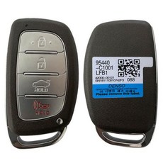 애프터마켓 스마트 자동차 키 포브 현대 소나타 엘란트라 세단 4DR 20152019 433mhz 95440C1500 C1001 C1000 F2002 F2000 F3000 8A, 2)Aftermarket1piece 95440C100, 1개