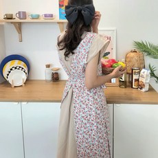 꽃무늬앞치마