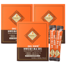 BNS 카무트 효소폭탄 브랜드밀 효소 골드 분말, 90g, 6박스