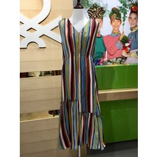 베네통 레인보우 민소매 롱원피스 BAOPB2931