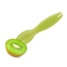 자몽 키위 떠 먹는 스푼 톱날 칼 미니 숟가락 수저, 1개, 단품