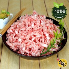 으뜸한돈 국내산 냉동 뒷다리살 다짐육 300g, 1개