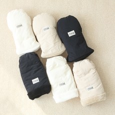 M4U 맘스포유 유모차 핸드머프 장갑(벨크로&지퍼형), 1개, 벨크로_베이지