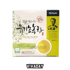 은조닷컴_MY 김동곤명차 오가닉녹차40티백 사무실차 녹차티백 녹차 국화차 티백형차+DMSWH, 이상품으로선택!!!, 이상품으로선택!!!