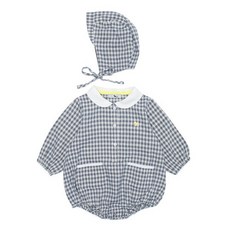 블루독베이비 체크바디수트 4411360401
