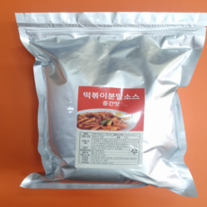 정푸드 떡볶이소스 중간맛