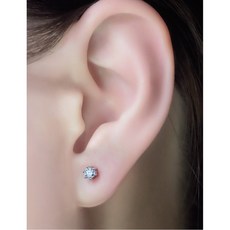 1부다이아몬드링귀걸이