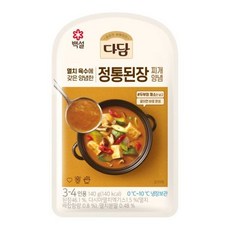 (1+1)씨제이 다담정통된장찌개양념 140G, 2개