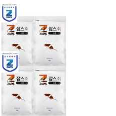 쥐약 스톰 쥐잡스 500g 살서제 + 먹이통 5개 증정, 4개