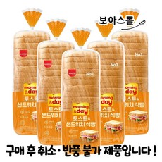 삼립 아침미소 토스트앤샌드위치768g, 768g, 5개