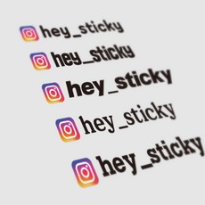 인스타아이디스티커