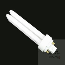 오스람 DULUX-D/E PL램프 FDL-18W 4핀 긴수명, 주광색, 1개