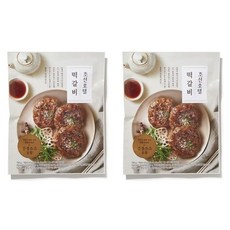 조선 호텔 육즙 가득한 떡갈비 345g 냉동 식품, 2개