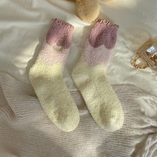 양털수면양말세트