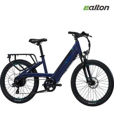 2024 코디악 24S 48V 500W 15Ah 24인치 저지상고 프레임 고성능 전기자전거, 매트 다크 블루