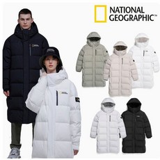 [정품]내셔널지오그래픽 패딩 공용 카이만 프로 롱기장 구스 다운 점퍼 N234UDW160