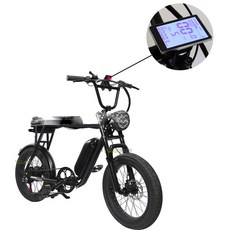 전기자전거 팻바이크 펫바이크 48V 500W Super 73-ZD161, 통관시납부, 개별연락