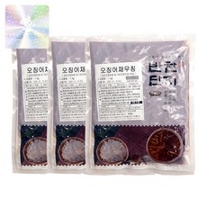 반찬단지 진미채무침 3kg (1kgx3개) 오징어채 부드럽고 쫄깃한