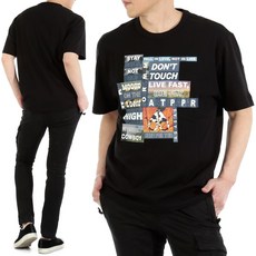 [Moose Knuckles]무스너클 20SS M10MT707 패치워크 티셔츠