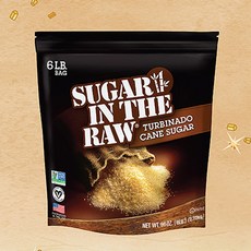 슈가인더로우 데메라라(터비나도) 사탕수수 원당설탕 2.72kg 대용량지퍼백, 1개