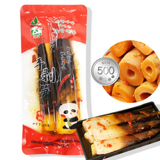 홍홍 중국식품 벗겨먹는 껍질죽순 매콤아삭 까먹는 절임죽순 매운맛 중국죽순 양장피 팔보채 유피, 1개, 200g