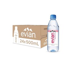 에비앙 워터 프랑스명품생수(FRENCH), 500ml, 12개
