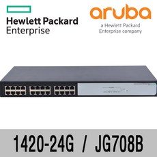 [LJB] HPE-ARUBA 1420-24G JG708B 기가비트 24포트 비관리형 스위칭허브