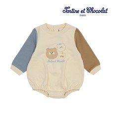 타티네쇼콜라 TC BP폴린맨투맨바디슈트
