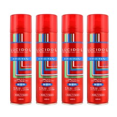 루시도엘 헤어스프레이 슈퍼하드 293ml (무향) x 4개, 단일상품