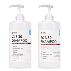 EWG그린등급 시원하고 깨끗한 사포닌 두피 쿨샴푸 SG 330 1000ML 일반/지성두피 1+1