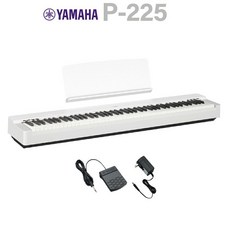 YAMAHA P-225 WH 88 P 화이트 전자 피아노 건반