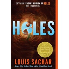 Louis Sachar Holes 루이스 새커 구덩이 청소년 문학 어린이 영어 원서 20주년 에디션 외국 도서 페이퍼백