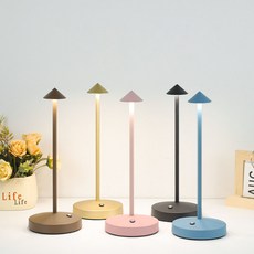 램프 테이블 조명 자페라노 LED 피나 프로 무선, 터치 스위치, 하얀색