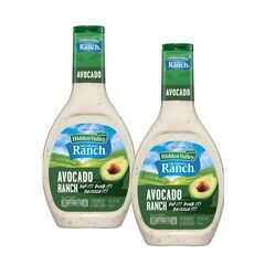 히든벨리 아보카도 랜치 샐러드 드레싱 앤 토핑 Hidden Valley Avocado Ranch, 2개, 473ml