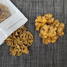 쪄서 말린 토종 생강(건생강) 100g, 1개, 상세페이지 참조