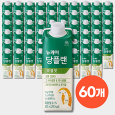 뉴케어 당플랜 곡물맛 당뇨환자용 균형영양식, 60개, 200ml