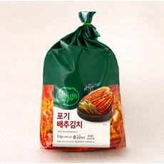 비비고 BASIC 포기배추김치, 5kg, 1개