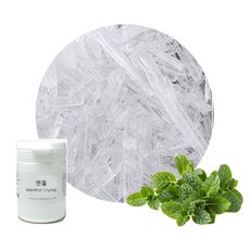 허브인] 멘톨 크리스탈 (Natural Menthol Crystal), 100g - 멘톨크리스탈