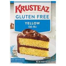 Krusteaz 글루텐 프리 옐로우 케이크 믹스 510g 8팩 Krusteaz Gluten Free Yellow Cake Mix 18 Ounce, 8개